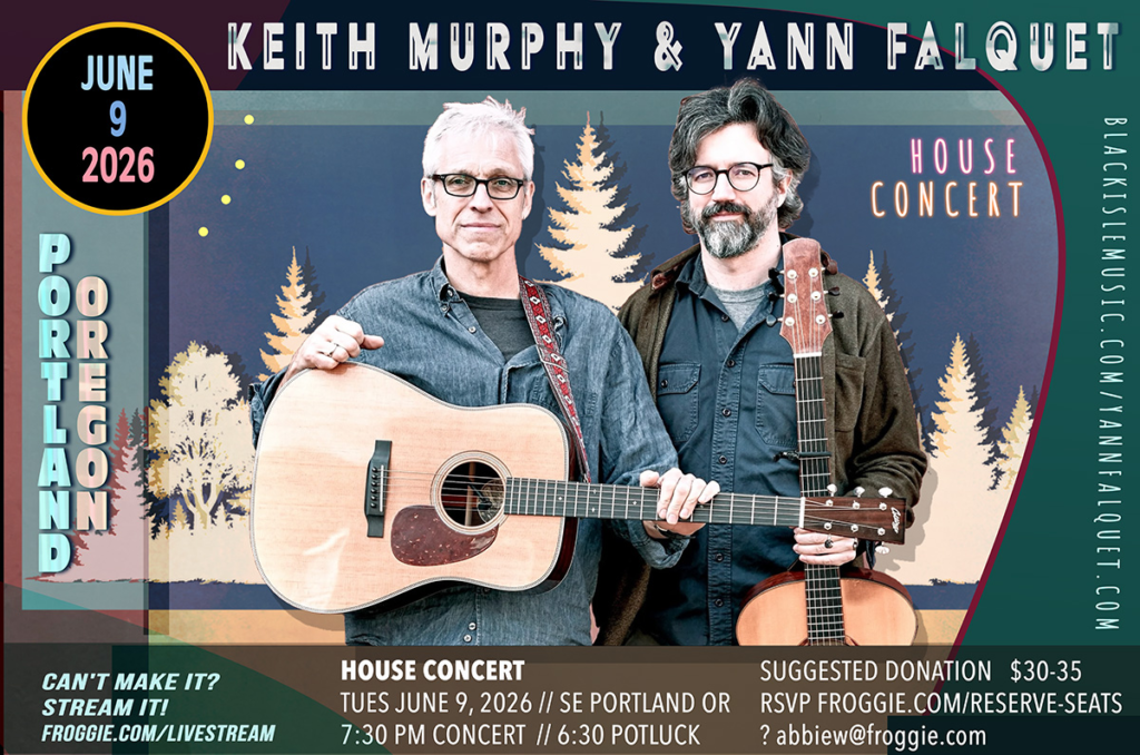 Keith Murphy & Yann Falquet livestream poster